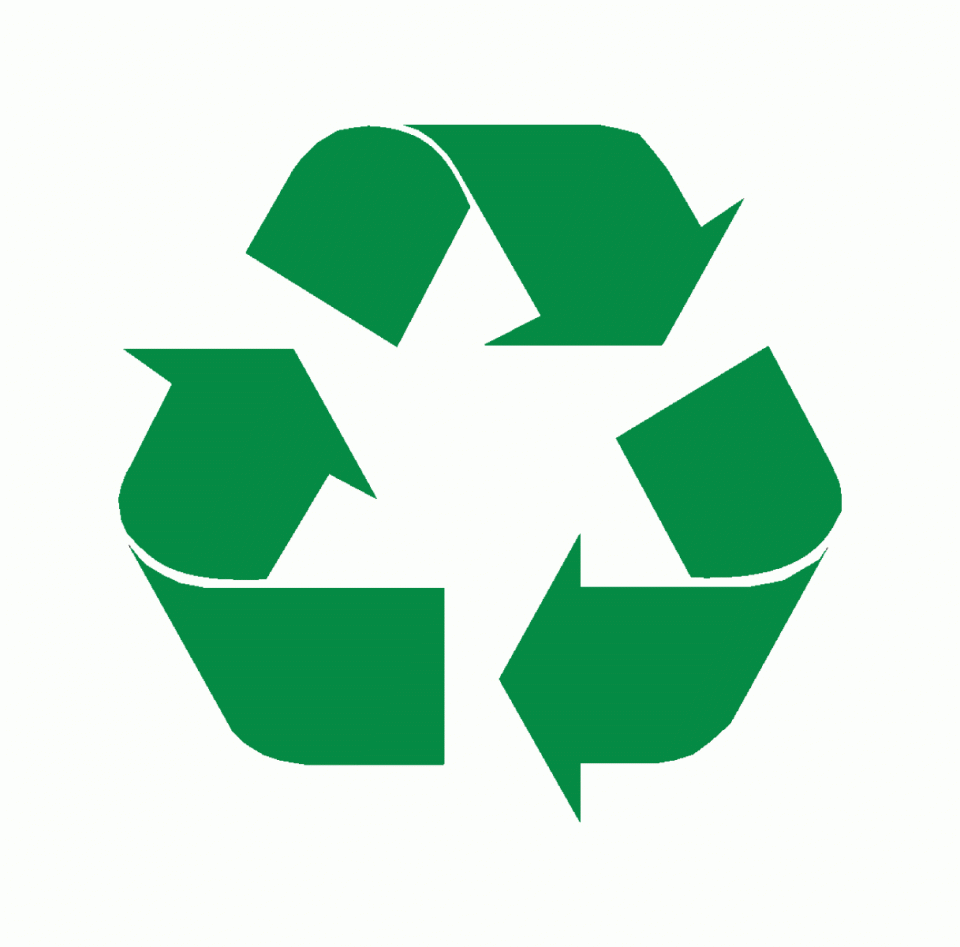 Vacform recycling logo