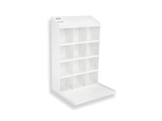 DISPLAY SHELVES - WHITE STD ABS