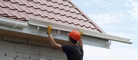 Installation of gutter system