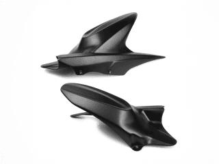 REAR MOTORBIKE HUGGER - MATT (BACMORAL FINISH) AC ABS