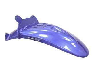 Rear motorbike hugger injection moulded in ABS and post painted in gloss finish